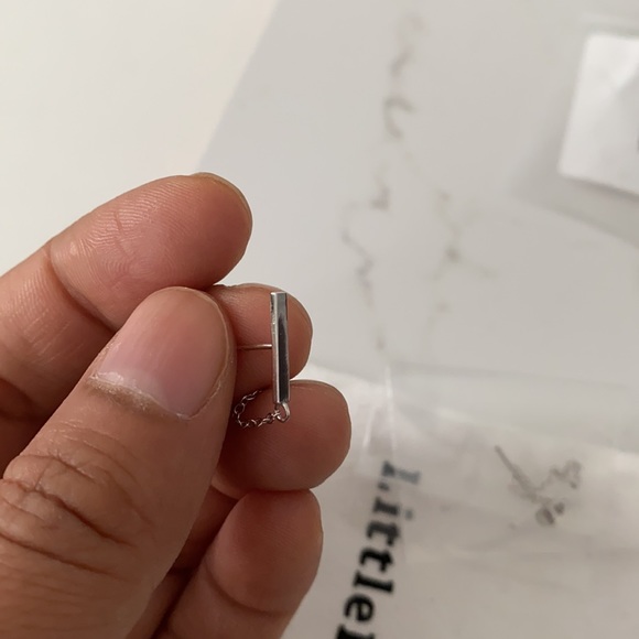 925 silver Tassel earrings - Picture 3 of 4